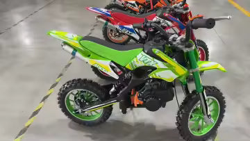 Green - Mini Dirt Bike 49CC 2stroke Gasoline engine